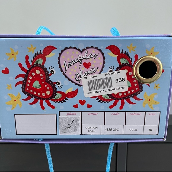 Irregular Choice Curtain Call Gold - Picture 7 of 13